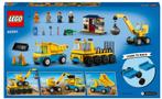 LEGO City Kiepwagen, bouwtruck en sloopkraan Voertuigen Spee, Nieuw, Ophalen of Verzenden, Lego