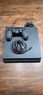 PlayStation 4 Slim - 1TB - Met Controller, Spelcomputers en Games, Spelcomputers | Sony PlayStation 4, Gebruikt, Ophalen of Verzenden