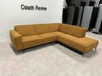 GRATIS LEVERING Z.G.A.N gele hoekbank 270x225 Gereinigd, Huis en Inrichting, Ophalen of Verzenden, Zo goed als nieuw, Vierpersoons of meer