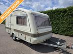 Avento Royal Exclusief 395 TL Mover 2023 luifel enkelebedden, Caravans en Kamperen, Caravans, Avento, Overige typen, Bedrijf, Treinzit