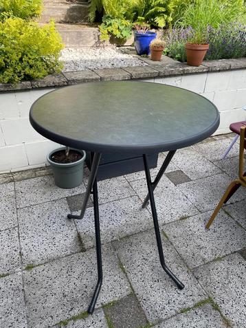 Horeca statafel grijs | diameter 86 cm, hoogte 106 cm beschikbaar voor biedingen