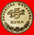 Ⰶ BEAR AND MARTEN 1993-2021: YUGOSLAVIA CROATIA 5 KUNAS 2017, Postzegels en Munten, Munten | Europa | Niet-Euromunten, Verzenden