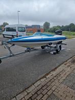 Piranha Espada Speedboot incl 75pk mercury 2t en trailer, Ophalen, Gebruikt, 70 tot 120 pk, 3 tot 6 meter
