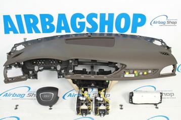 Airbag set - Dashboard 4 spaak bruin beige Audi A6 C7 beschikbaar voor biedingen