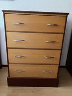 Lade kast van massief hout, Huis en Inrichting, Kasten | Ladekasten, Ophalen, Gebruikt, 100 tot 150 cm, 3 of 4 laden