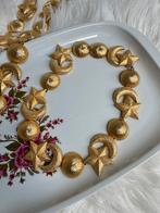 Vintage designer 80s collier set, Ophalen of Verzenden, Zo goed als nieuw, Overige materialen