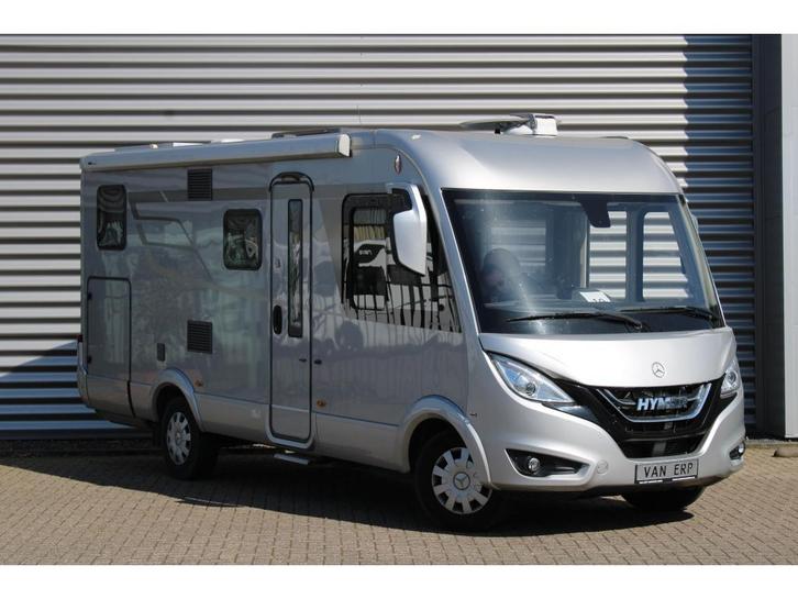 Hymer B580MC Mercedes Automaat ALKO Lengtebedden, Caravans en Kamperen, Campers, Bedrijf, Integraal, Hymer, Diesel, Automaat, L-zit