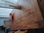 Keuken tafel plus 5 stoelen, Huis en Inrichting, Ophalen of Verzenden, Zo goed als nieuw, Rechthoekig, 50 tot 100 cm