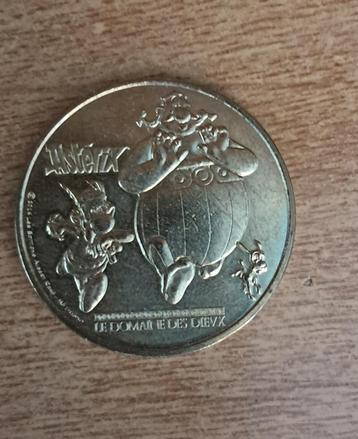 Medaille 2015 Asterix Domaine de dieux Monnaie de Paris beschikbaar voor biedingen