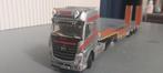 Mercedes actros met semi dieplader uitschuifbaar met oprijpl, Ophalen of Verzenden, Zo goed als nieuw, Bus of Vrachtwagen, Wsi