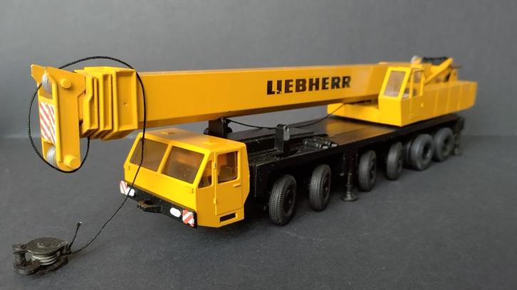 Liebherr LT 1100 Mobiele hijskraan 1;50 Gescha Conrad Pol, Hobby en Vrije tijd, Modelauto's | 1:50, Zo goed als nieuw, Hijskraan, Tractor of Landbouw