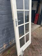 DEUR MET RAMEN.KLINK EN SCHARNIEREN, Doe-het-zelf en Verbouw, Deuren en Horren, Gebruikt, Minder dan 80 cm, Binnendeur, Ophalen of Verzenden