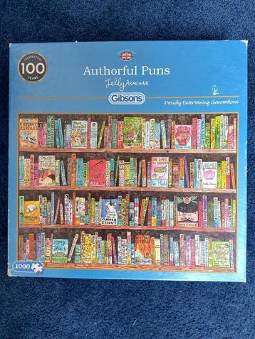 Authorful Puns, Gibsons puzzel beschikbaar voor biedingen
