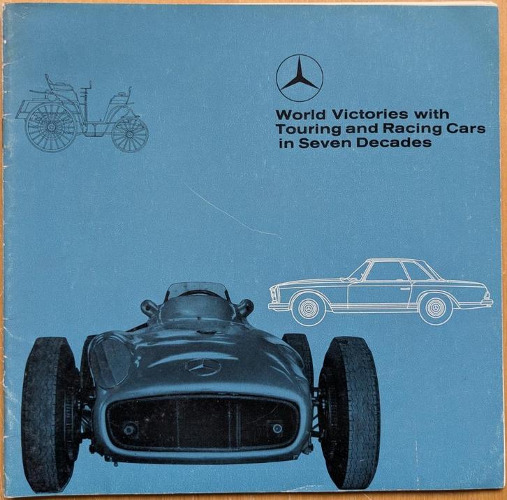 MB, World Victories with Touring and Racing Cars. Old-timers, Boeken, Auto's | Boeken, Gelezen, Mercedes, Ophalen of Verzenden