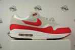 Nike Air Max 1 Anniversary Red - 42,5, Kleding | Heren, Schoenen, Overige kleuren, -, Verzenden, -