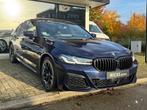 BMW 5-serie 545e xDrive 394 PK Bowers 360 Camera HUD Dakje L, Gebruikt, 394 pk, 2000 kg, Blauw