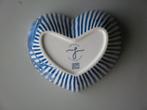 Delfts blauw Janny vd Heijden schaaltje, hartvormig, nieuw, Huis en Inrichting, Keramiek, Nieuw, Ophalen of Verzenden, Schaal of Schalen