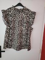 Leuk shirt met panterprint, Beige, Maat 46/48 (XL) of groter, Nieuw, Ophalen of Verzenden