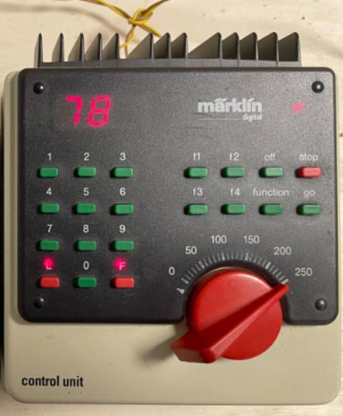 Märklin Control Unit 6021 tbv digitale start - 100% werkend, Hobby en Vrije tijd, Modeltreinen | H0, Zo goed als nieuw, Transformator of Voeding