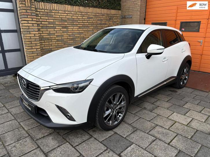 Mazda CX-3 2.0 SkyActiv-G 120 GT-Luxury / Leder / Trekhaak, Auto's, Mazda, Bedrijf, Te koop, CX-3, ABS, Achteruitrijcamera, Airbags