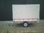 Nieuwe enkelasser plateauwagen met huif. 260x150x150 cm, Auto diversen, Aanhangers en Bagagewagens, Niet ingevuld, Nieuw, Niet ingevuld