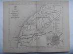 9 / Barradeel Friesland met oa Franeker Zeldzame litho 1861, Ophalen of Verzenden