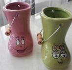 Twee Laarsjes Barbapapa en Barbalala, Rond, Ophalen of Verzenden, Zo goed als nieuw, Aardewerk