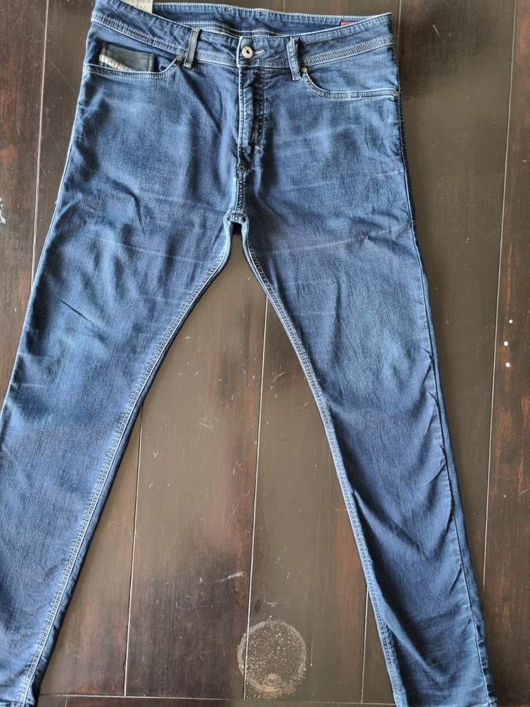 ZGAN DIESEL NEW TEPPHAR NE STRETCH SWEATPANTS JOGJEANS 34/32, Diesel, Blauw, Ophalen of Verzenden, Zo goed als nieuw