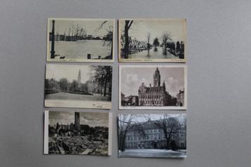 Ansichtkaarten (6) van Middelburg - Zeeland beschikbaar voor biedingen