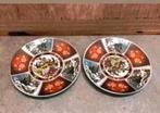 2x Imari-porselein borden, Ophalen of Verzenden
