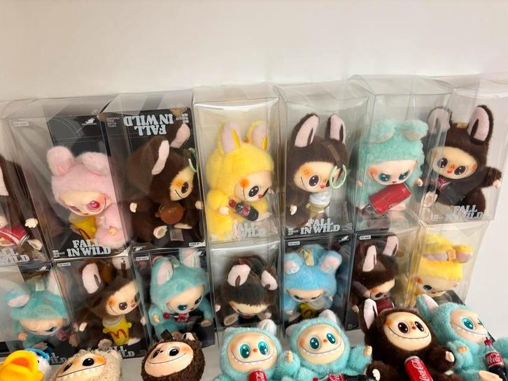 Labubu Cola & Labubu Macdonalds / Labubu Disney / Macaron, Kinderen en Baby's, Speelgoed | Knuffels en Pluche, Nieuw, Overige typen