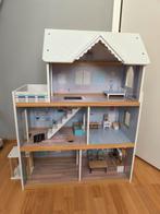 Te koop poppenhuis, Kinderen en Baby's, Speelgoed | Poppenhuizen, Ophalen, Zo goed als nieuw