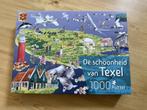 Puzzel - De schoonheid van Texel - 1000 stukjes, Ophalen of Verzenden, 500 t/m 1500 stukjes, Gebruikt, Legpuzzel
