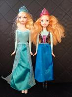 Anna en Elsa Barbie, Ophalen of Verzenden, Zo goed als nieuw, Barbie