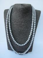 Mooie (nep) parelsnoer lange halsketting #6224, Ophalen of Verzenden, Zo goed als nieuw, Overige materialen