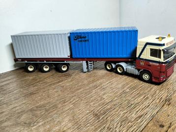 Te koop Lion Car DAF XF van Maanen met oplegger . beschikbaar voor biedingen