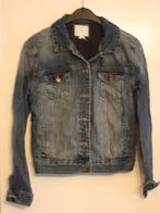 spijkerjasje met op achter kant usvlag maat s, Kleding | Dames, Maat 38/40 (M), Blauw, Ophalen of Verzenden, Jasje