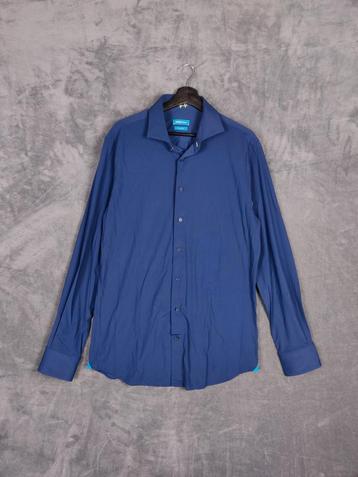 District Indigo Overhemd 43 17 Donker Blauw The Solid Shirt beschikbaar voor biedingen
