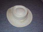 Goedkope wit papieren cowboy hoed 57 cm maat M, 56 of 57 cm (M, 7 of 7⅛ inch), Gedragen, Merkloos, Ophalen of Verzenden