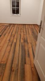 Grenen planken voor vloer of wand planken 17cm Sepia geolied, Parket, 75 m² of meer, Zwart, Nieuw