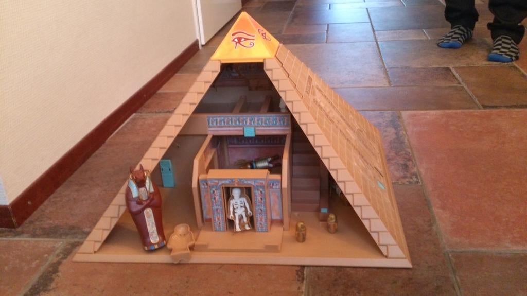 Playmobil Egyptische Pyramide - Complete Set, Kinderen en Baby's, Speelgoed | Playmobil, Ophalen of Verzenden, Gebruikt, Complete set