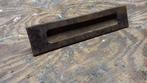 Oude ijzer brievenbus klep nr 8, Antiek en Kunst, Ophalen of Verzenden