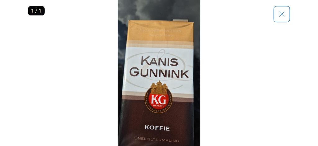 Kanis en gunnik  500 gram, Ophalen of Verzenden
