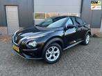 Nissan Juke 1.0 DIG-T N-Connecta-Carplay-LM-Camera-NAP!, Auto's, Voorwielaandrijving, Euro 6, Zwart, Origineel Nederlands