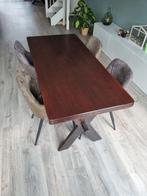 Eettafel, Huis en Inrichting, Tafels | Eettafels, Ophalen, Gebruikt, 50 tot 100 cm, 150 tot 200 cm