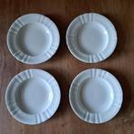 4x Oud diep bord soepbord Société Céramique M'stricht Etage3, ., Ophalen of Verzenden, Zo goed als nieuw, .