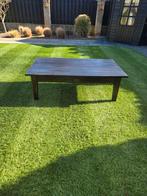 Salontafel zwart met lade, Huis en Inrichting, Tafels | Salontafels, Gebruikt, 100 tot 150 cm, Minder dan 50 cm, Rechthoekig