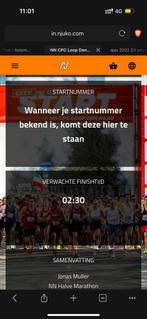 Cpc halve marathon den haag startbewijs, Tickets en Kaartjes, Evenementen en Festivals, Eén persoon