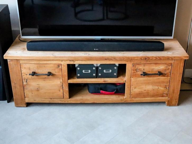TV meubel Tuda, Huis en Inrichting, Kasten | Televisiemeubels, Gebruikt, Minder dan 100 cm, 25 tot 50 cm, Ophalen