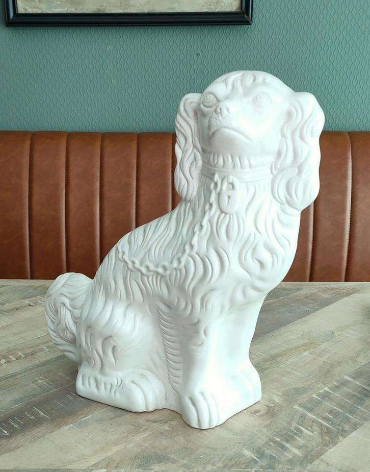 Portmeirion hond, Verzamelen, Beelden en Beeldjes, Zo goed als nieuw, Dier, Ophalen of Verzenden